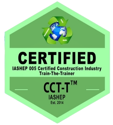 IASHEP-005 Certified Construction Industry Train the Trainer (CCTT) badge